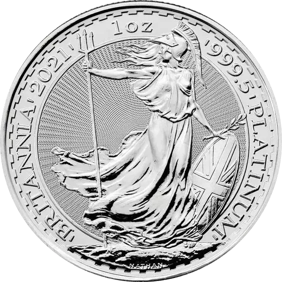 Britannia 1 uncja Platyny Losowe Lata