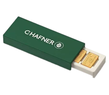 Sztabka 25x1g złota SmartBox C.Hafner | NumiTracker