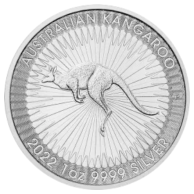 Australijski Kangur 1 uncja srebra 2022