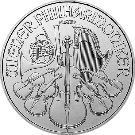 Wiedeński Filharmonik 1 uncja Platyny Losowe Lata