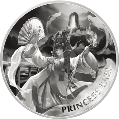 Princess Bari 1 uncja Srebra 2023 | NumiTracker